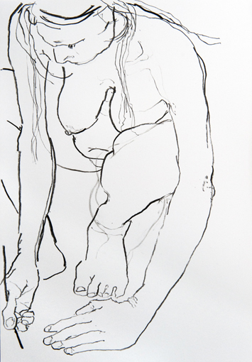 Denise Webber -- Woman drawing